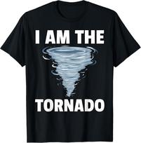 Aš Esu Audra Sūkurys Tornadas Uraganas Meteorologas Marškinėliai Unisex Marškinėliai L