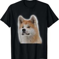 Hachi Akita Inu Tee Shirt Pick color_size S juoda