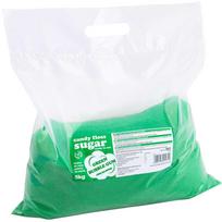 Spalvotas vatos cukrus, žalias, burbulinio gumos skonio, 5 kg
