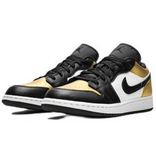 Air Jordan 1 Low Gold Toe  CQ9487-700 36.5