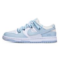 Nike Dunk Minimalist Style Low top Skateboard Shoes Women's Sky Blue FJ7743-194(Team196-) 36.5