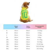 2026 Soccer Cat Dog Football Breathable Mesh Jersey Dog Jersey Thin Cool Summer Pet Clothes T Shirt Puppy Soft Quick Dry Vest as the picture-L2
