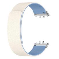 Magnetinis silikoninis dirželis Samsung Galaxy Watch Fit 3 Sportiniai dirželiai Galaxy Watch Fit 3 išmaniajam laikrodžiui Apyrankės priedai For Galaxy Fit 3 white