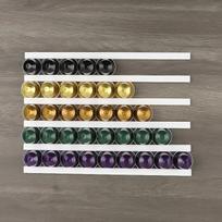 DIY Universal Coffee Capsule Holder,Nespresso Vertuo Capsule Organizer,6 Pcs/Set Cafe Pods Storage for Dolce Gusto with Adhesive