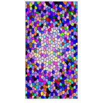 Vitražo langų plėvelė nepermatoma matinė Privatumo apsauga Daugkartinio naudojimo nuimama namų dekoro bažnyčios lango danga 50cm x 120cm