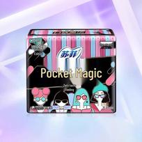 SOFY Pocket Magic Zero Odor Ultrathin Daily Sanitary Pads