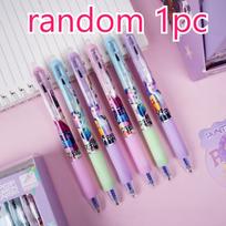 Adorable High-Value Press Erasable Pens Kpop Demon Hunters 0.5mm Gel Pens Creative Student School Stationery Supplies