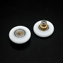 4 vnt. Dušo durų ratukai Bėgeliai Varantys ratai Atsarginė dalis Vonios kambario Stiklinės Dušo Stumdomosios Durys (19mm -27mm) 19mm