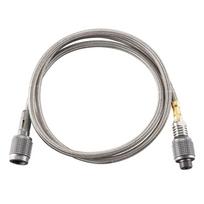 Alloy High Pressure Hose Connector Propane Threaded Extension Tube Barbecue Stove Gas Tank Accessories Connecting Pipe 1 meter