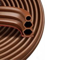 TPE Door Seal Strip 6M Self-Adhesive Door Frame Insulation Extra Thick Diamond-Shape Sound Insulation Sealing Strip Window ruda
