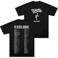 My Chemical Romance The Black Parade 2026 World Tour Double-Sided T-Shirt Emo Punk Rock Vintage Black Unisex Oversized Fan T-shirt XXL white