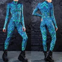 3D Skaitmeninė Spauda Sceniniai Kostiumai Suaugusiems Helovino Renginys Karnavalo Tematikos Šventė Cosplay Kostiumas Vaidmenų Žaidimas Kombinezonas XL