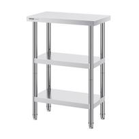 Stainless Steel Food Prep Table Commercial Kitchen Work Table 14 x24