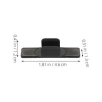10Pcs Adhesive Pen Holder Clips Plastic Whiteboard Marker Clips Small Pen Clamps for Office School Wall Mounted Portable juoda