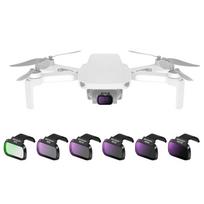 NEEWER 6 Pack ND CPL Filters For DJI Mini 4K/2/Mavic/SE/2 SE, Drone Lens Accessories, Snap On Circular Polarizing Neutral CPLUVND