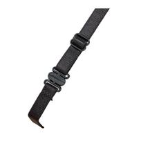 Adjustable Elastic Bow Tie Extender Strap with Plastic Buckle 45cm Length for Custom Fit and Comfortable Wear one size gray