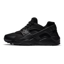 (GS) Nike Huarache Run 'Triple Black' Kids' 654275-016 EU 35.5 black