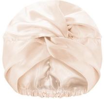 Miego kepuraitė Glov Double Layer Satin Bonnet, šampano sp.