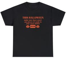 Mens Razor Blade Candy T Shirt Funny Sarcastic Halloween Trick Or Treat Tee S