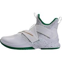 Nike LeBron Soldier 12 SVSM Home AO2609-100 47.5 balta/žalia