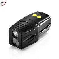 USB 2500lm LED XML2 High/Med/Low/Strobe Beam IP66 Waterproof Rechargeable Bicycle Light Power Bank Li-ion 60-160 Wide Beam Handlebar&2500lm juoda