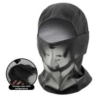 Heat-Sensitive Color Changing Face Mask Cycling Ski Thermal Hood Breathing Neck Warmer Outdoor Cycling Thermal Balaclava A