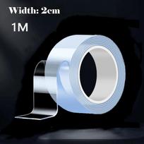 Versatile Reusable Double-Sided Waterproof Adhesive Tape - Perfect for Kitchen and Bathroom Supplies