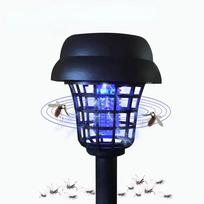 Quality Certification Solar Bug Zapper Waterproof Outdoor Garden Patio Purple White Light Mosquito Zapper Killer Light 5