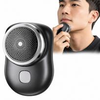 KOJERA Mini Electric Shaver for Men, USB Rechargeable Portable Face Shaver, Close Skin Shave 0.2mm, Waterproof Pocket Razor for Beard, Mustache & F