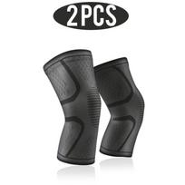 2 Pack Nylon Sports Knee Brace for Men Women Breathable Thin - for Running Cycling Fitness Outdoor XXL juoda