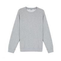 Jambangi Men'S) Back Retro Star Artwork Boss Terry Sweatshirt _Dn3Wts505-Mg Melange Grey/L