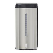 304 Stainless Steel Automatic Soap Dispenser Touchless Infrared Sensor Wall-Mounted Foam Liquid Dispenser Modern Design Toilet gray