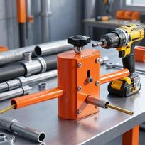 Kabelio tempimo įrankis Pusiau automatinis laidų tiesimo elektrinio laido traukiklis Hidroelektrinis gręžtuvas Orange