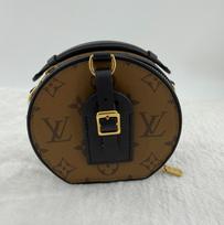 [Pre-Owned] Louis Vuitton Mini Boîte Chapeau 'Brown Monogram Reverse Canvas' - Excellent #11B5VUH ONE SIZE