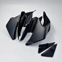 for cfmoto 450SR/SRSModified rear wing, R1-style GP track side wing, racing lower lip, wind deflector spoiler Increase downforce matinė juoda spalva