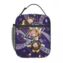 Custom S-Spyes Insulated Lunch Bag for Women Cooler Thermal Food Lunch Box Work School Travel Portable Tote Bags One Size