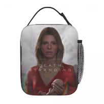 Death Stranding Lindsay Wagner Insulated Lunch Bag Portable Lunch Container Cooler Bag Lunch Box Tote School Outdoor Food Bag One Size