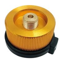 Valve Save Durable Container Adapter Propane Refill Adapter Gas Stove Coupler Stove Metal Tube Adapter only