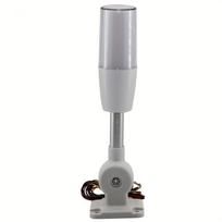 BK NPT5 24V Machine Warning Lamp Signal Buzzer Alarm 3-color LED IP55 1 Layer Folding Dustproof Tower Light 30000 Hours 1 Year