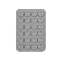 Double-Sided Silicone Suction Pad - Strong Adhesive Phone Mount for Smooth Surfas, Reusable Suction Cup for Mobile Devis
