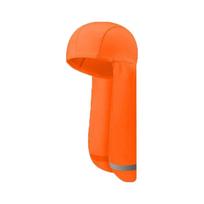 Wide Brim Neck Sun Shield with Neck Flap Sun Protection Hat Elastic Sun Shade Cap  Riding oranžinė