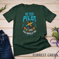 RC Plane Gift RC Pilot Model Airplane T-Shirt Unisex T-shirt 1 S