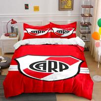 Shield logo with  CARP . Bedding sets Duvet cover sets Duvet covers Pillowcases(1*Duvet Cover 2*Pillowcases without duvet insert) 135x200cm