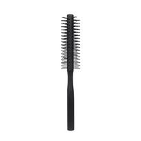 Black Round Hair Care Brush Wooden Nylon Roller Comb Dual-purpose Curl Brush  Women sena mediena