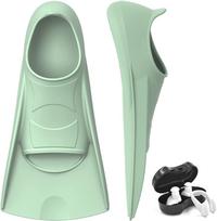 Custom logo Training Swimming Flipper Diving Short Fins Snorkeling Gear Fins juoda