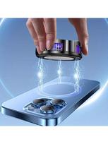RGB Phone Cooler - Portable RGB Phone Cooling Fan | Magnetic Phone Cooler With Larger Cooling Area, Suitable For Phones/Tablets/IPads, įvairiaspalvis