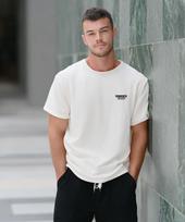 Jeneleolwogseu G-25-Ss-721 Printed Short Sleeve T-Shirt_White White/2Xl