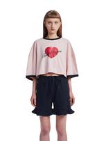 Trunk Project Ringer T-Shirt_Pink Pink/S
