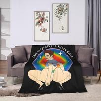 Lautner Jacob Black Blankets Coral Fleece Plush Winter Twilight Bella Breathable Warm Throw Blankets for Sofa Car Bedding Throws Size: 75*100cm, Weight: 230 GSM