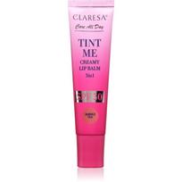 Claresa Tint Me Creamy Lip Balm lūpų balzamas drėkinamojo poveikio atspalvis Bubbletea 12 ml